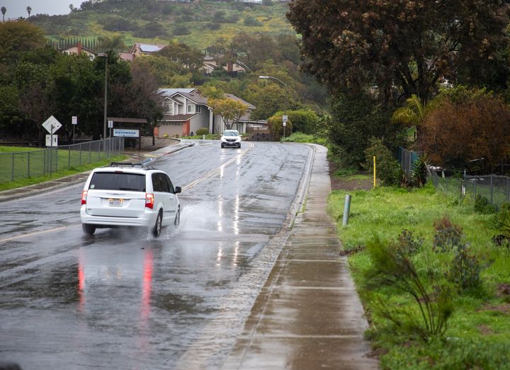 Calles cerradas por la lluvia el sábado 30 de marzo en San Diego 433411131_799509655545721_1509112725284202282_n