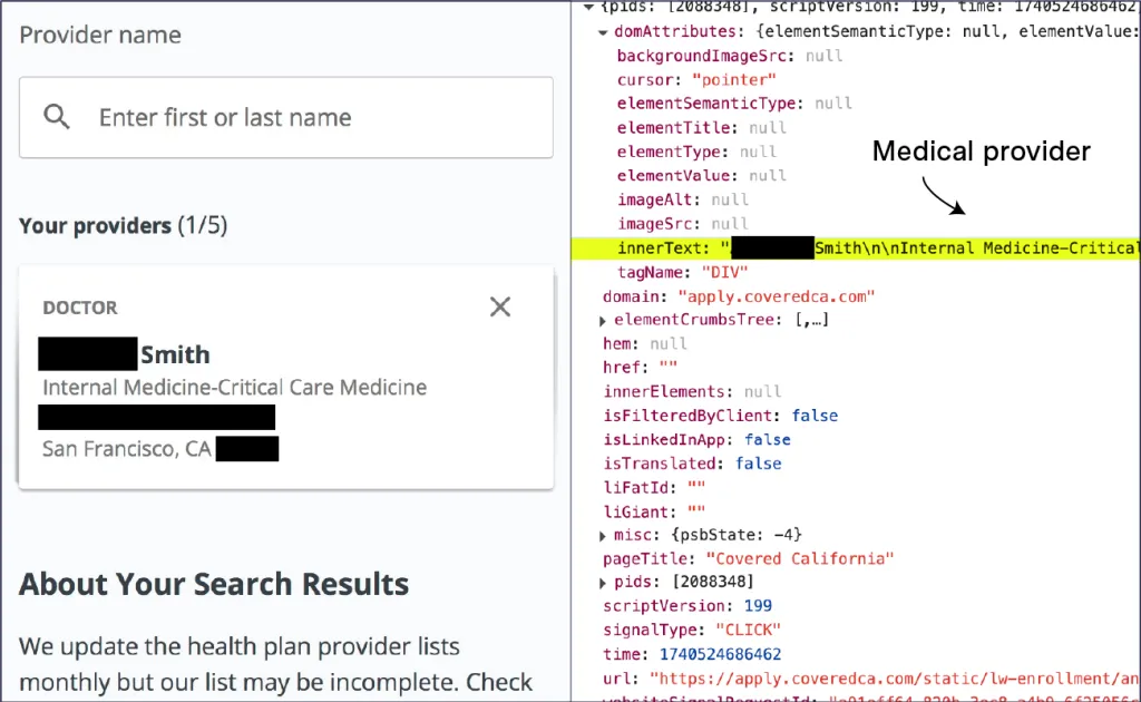 042425-COVERED-CA-BUG-medical-provider-screenshots-CM imagen web