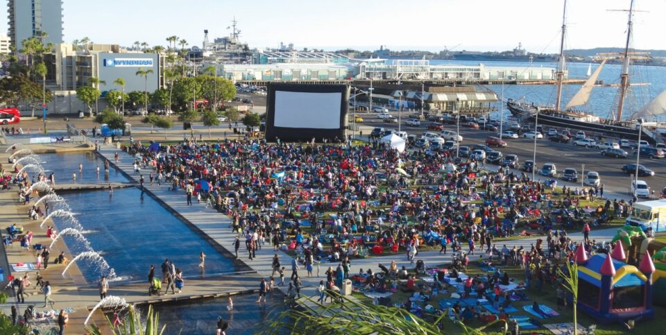 La temporada de verano de películas en el parque comienza el sábado 24 en Waterfront Park cine en el parque